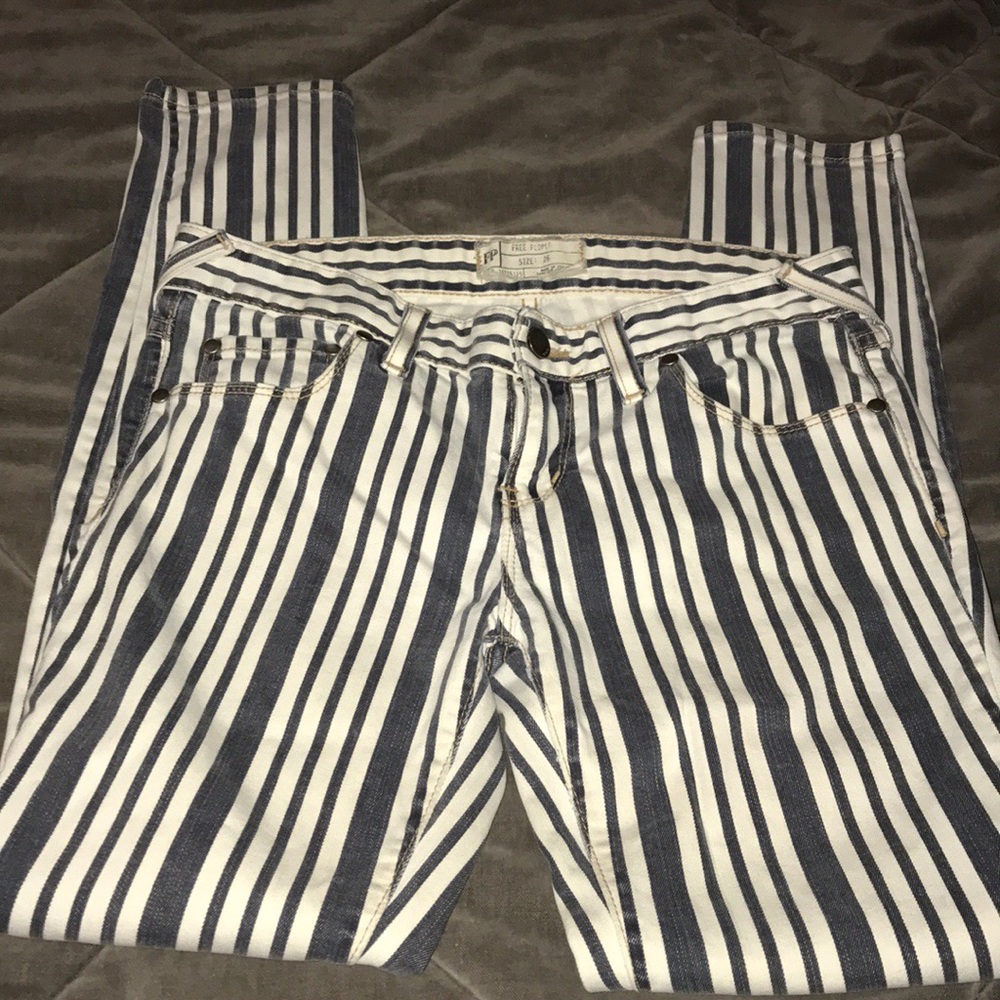 COPY - 🎉Host Pick! 🥳Free People Striped Jeans
